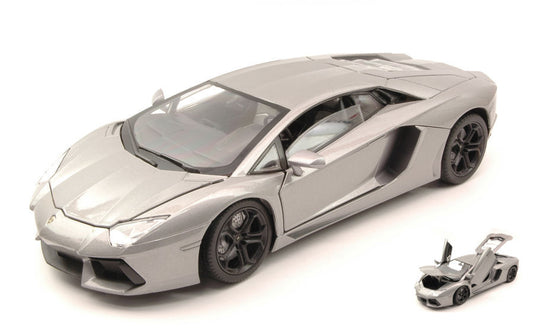LAMBORGHINI AVENTADOR 2011 BLACKISH GREY 1:18 - MotorMax - MTM79154GY