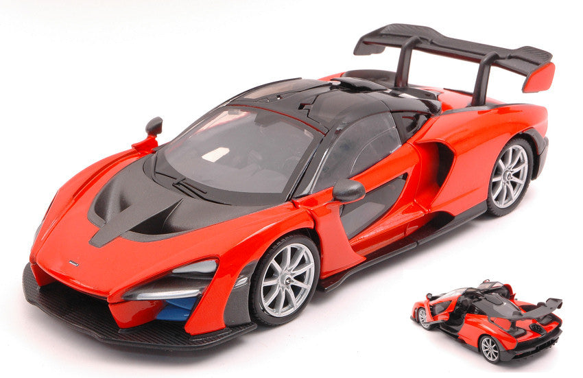 MC LAREN SENNA TROPHY ORANGE 1:24 - MotorMax - MTM79355TM