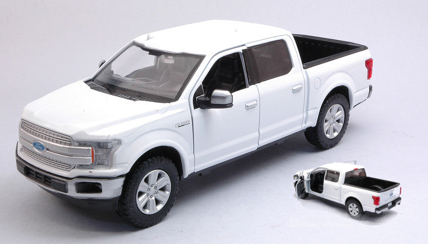 FORD F-150 LARIAT CREW CAB 2019 WHITE 1:27 - MotorMax - MTM79363W