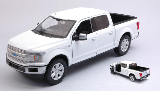 FORD F-150 LARIAT CREW CAB 2019 WHITE 1:27 - MotorMax - MTM79363W