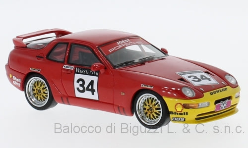 PORSCHE 968 TURBO RS N.34 ADAC GT CUP 1993 M.REUTER 1:43 - Neo Scale Models - NEO43838