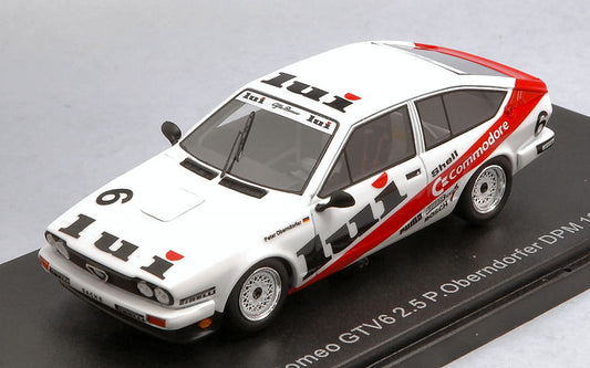 ALFA ROMEO GTV 6 DPM 1985 P.OBERNDORFER 1:43 - Neo Scale Models - NEO46650