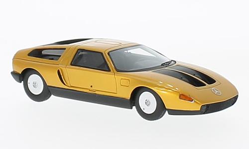 MERCEDES C111-IID 1976 METALLIC ORANGE 1:43 - Neo Scale Models - NEO47020