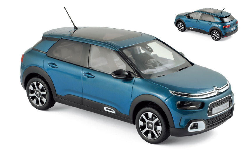 CITROEN C4 CACTUS 2018 BLUE 1:18 - Norev - NV181660