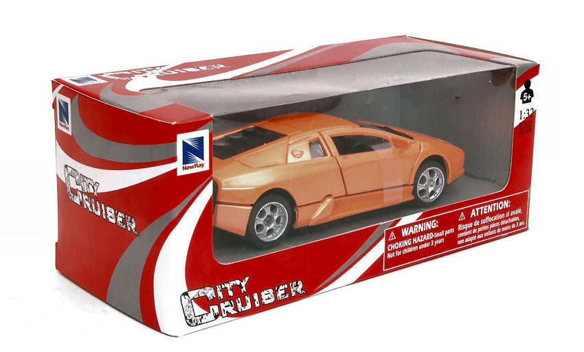 LAMBORGHINI MURCIELAGO ORANGE METALLIC 1:32 - New Ray - NY51493MOR