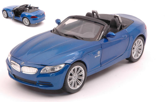 BMW Z 4 SILVER BLUE 1:24 - New Ray - NY71183BL