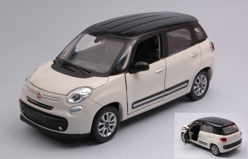 FIAT 500L 2013 WHITE 1:24 - New Ray - NY71273W