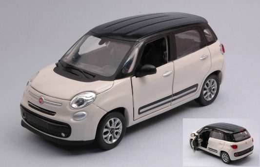 FIAT 500L 2013 WHITE 1:24 - New Ray - NY71273W