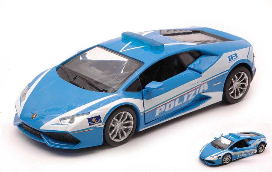LAMBORGHINI HURACAN LP610-4 POLIZIA 1:24 - New Ray - NY71323