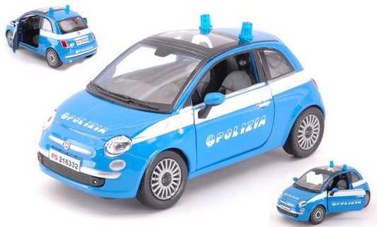 FIAT 500 POLIZIA 1:24 - New Ray - NY71353