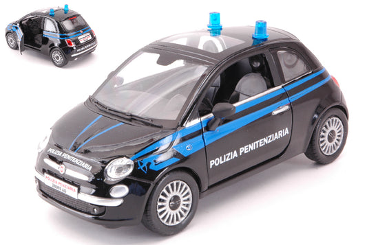 FIAT NUOVA 500 POLIZIA PENITENZIARIA 1:24 - New Ray - NY71403