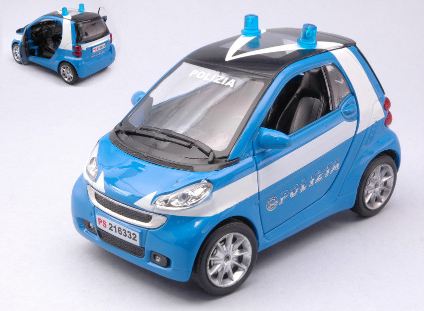 SMART FORTWO POLIZIA 1:24 - New Ray - NY71413