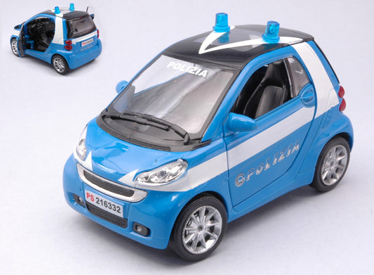 SMART FORTWO POLIZIA 1:24 - New Ray - NY71413