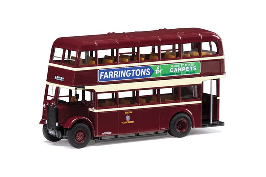 GUY ARAB II UTILITY BUS 6 ANGLESEY Rd VIA STATION & UXBRIDGE St. 1:76 - Corgi - OM43917A