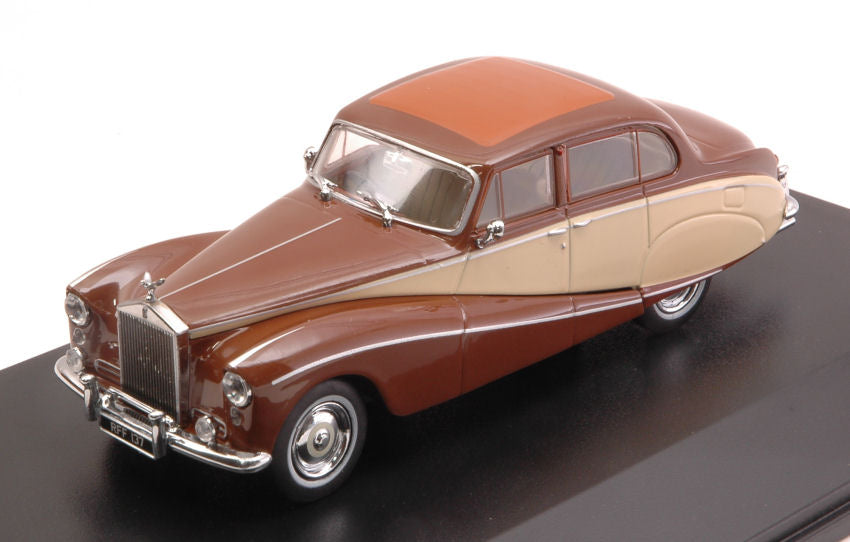 ROLLS ROYCE SILVER CLOUD HOOPER EXPRESS BROWN/BEIGE 1:43 - Oxford - OXF43EMP001
