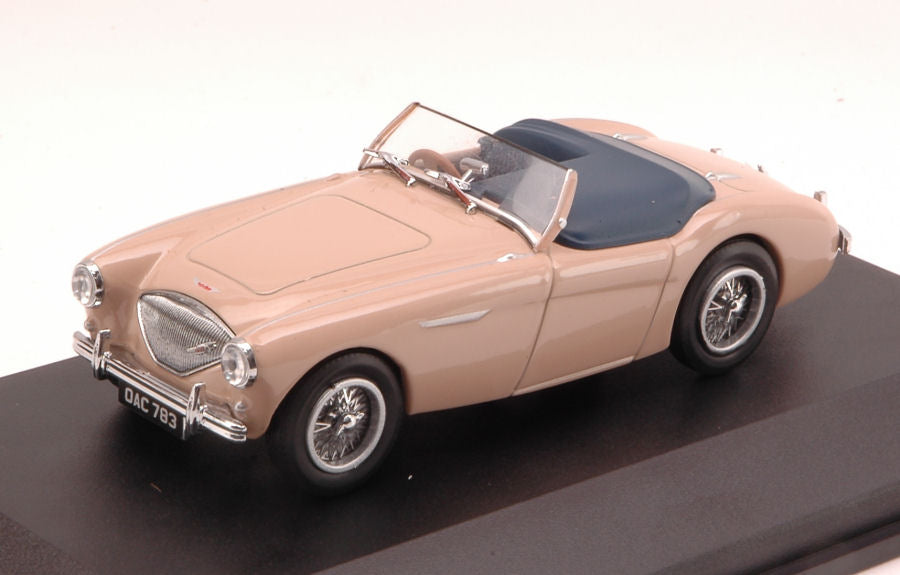 AUSTIN HEALEY 100 BN1 1957 BEIGE 1:43 - Oxford - OXFAH1002