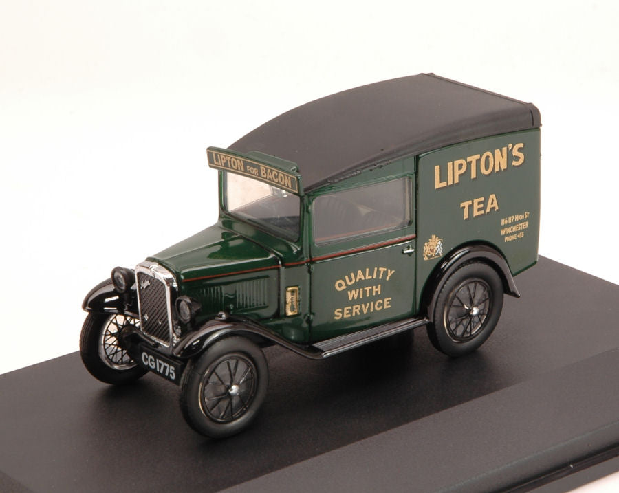 AUSTIN SEVEN RN VAN LIPTON S TEA RHD 1:43 - Oxford - OXFASV003