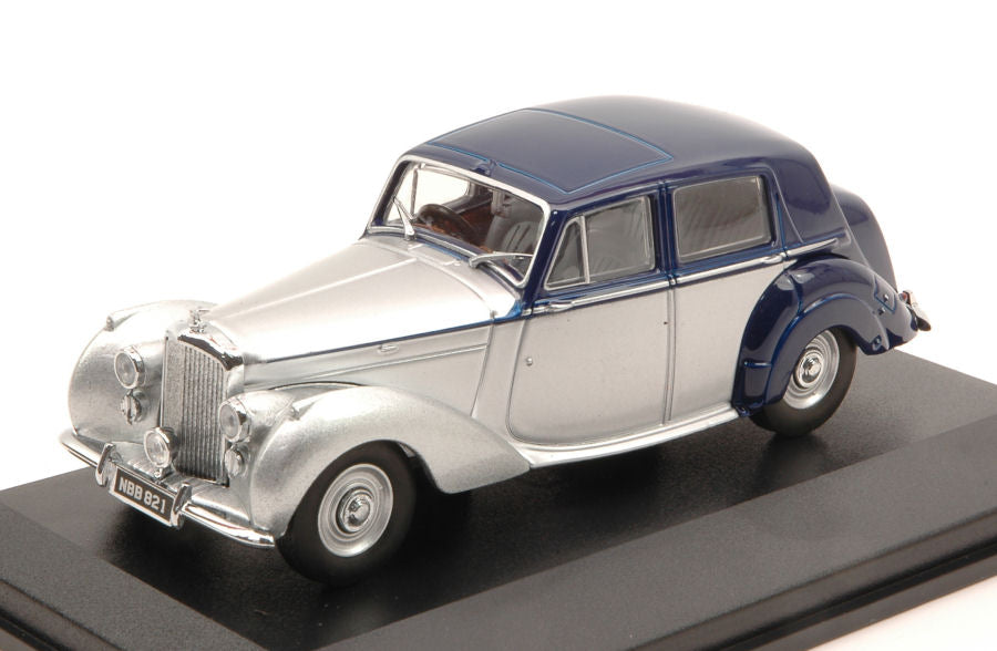 BENTLEY MK VI 1946 SILVER/BLUE 1:43 - Oxford - OXFBN6004