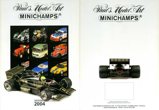 CATALOGO MINICHAMPS 2004 EDITION 1 PAG.193 - Minichamps - PMCAT2004