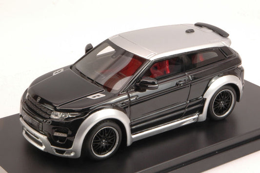 RANGE ROVER EVOQUE PREPARED BY HAMANN 2012 BLACK/SILVER 1:43 - PremiumX - PR0274