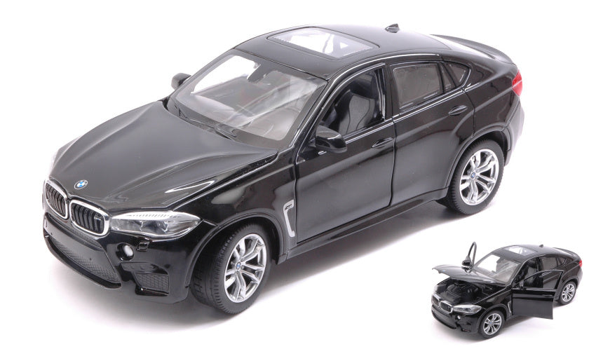 BMW X6 M 2018 BLACK 1:24 - Rastar - RAT56600BK