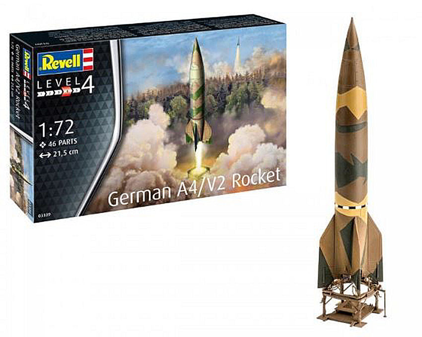 GERMAN A4/V2 ROCKET KIT 1:72 - Revell - RV03309