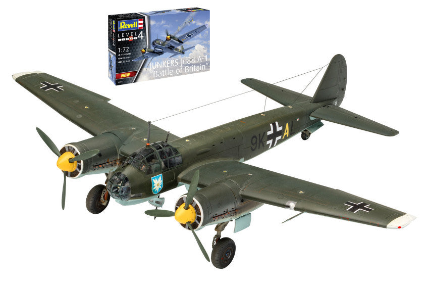JUNKERS JUBB A-1 BATTLE OF BRITAIN KIT 1:72 - Revell - RV04972