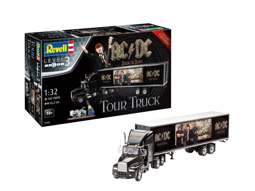 TRUCK & TRAILER "AC/DC" GIFT SET KIT 1:32 - Revell - RV07453