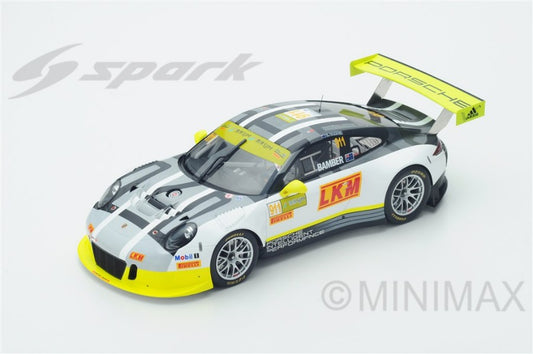 PORSCHE 911 GT3 R N.911 4th MACAU GT WORLD CUP 2016 E.BAMBER  1:18 - Spark Model - S18SA007