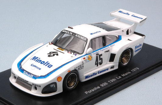 PORSCHE 935 N.45 13th LM 1979 A.PLANKENHORN-P.GURDJIAN-J.WINTER 1:43 - Spark Model - S5092