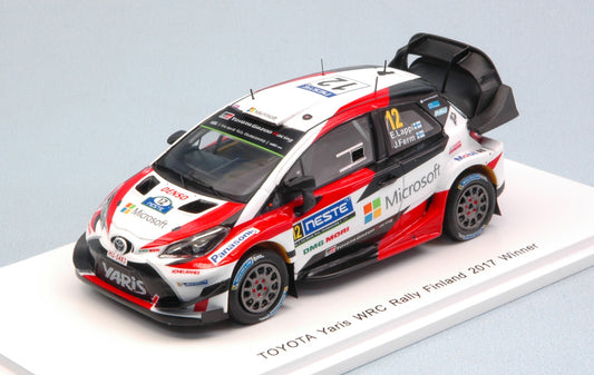 TOYOTA YARIS WRC N.12 WINNER FINLAND RALLY E.LAPPI-J.FERM 1:43 - Spark Model - S5169