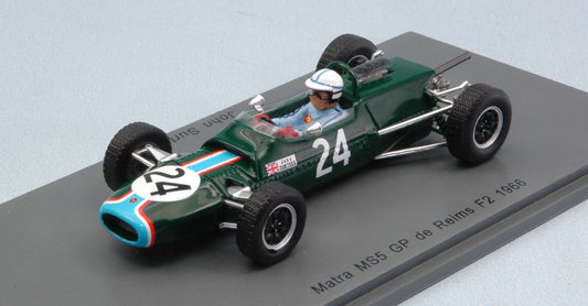 MATRA MS5 J.SURTEES 1966 N.24 GRAND PRIX DE REIMS F2 1:43 - Spark Model - S5410