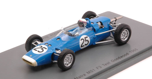 MATRA MS1 N.25 TEST GOODWOOD 1966 JACKIE STEWART 1:43 - Spark Model - S5412