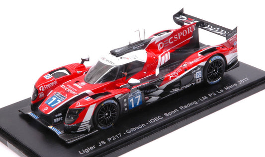 LIGIER JS P217 N.17 13th LM 2017 LAFARGUE-LAFARGUE-ZOLLINGER 1:43 - Spark Model - S5807