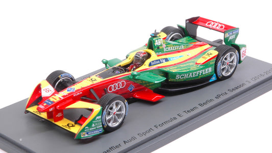 ABT SCHAEFFLER AUDI SPORT N.66 Rd8 BERLIN 2017 D.ABT 1:43 - Spark Model - S5901