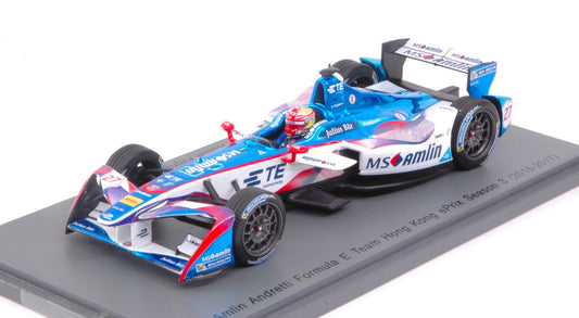 AMLIN ANDRETTI R.FRIJNS 2016 N.27 Rd1 HONG KONG FORMULA "E" 1:43 - Spark Model - S5908