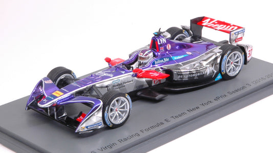 DS VIRGIN RACING A.LYNN 2017 N.37 Rd9 NEW YORK FORMULA "E" 1:43 - Spark Model - S5911