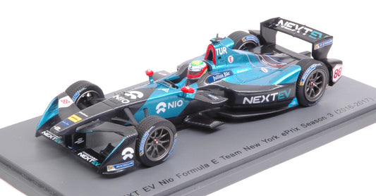 NEXT EV NIO O.TURVEY 2017 N.88 Rd9 NEW YORK FORMULA "E" 1:43 - Spark Model - S5919