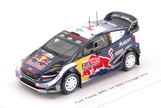 FORD FIESTA R5 N.3 3rd PORTUGAL 2018 T.SUNINEN-M.MARKKULA 1:43 - Spark Model - S5967