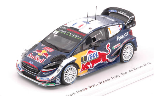 FORD FIESTA WRC N.1 WINNER TOUR DE CORSE 2018 S.OGIER-J.INGRASSIA 1:43 - Spark Model - S5970