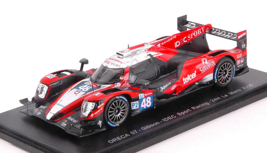 ORECA 07 - GIBSON N.48 DNF LM 2018 P.LAFARGUE-P.L.CHATIN-M.ROJAS 1:43 - Spark Model - S7028