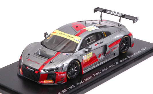 AUDI R8 LMS N.2 FIA GT WORLD CUP MACAU 2017 N.MULLER 1:43 - Spark Model - SA137