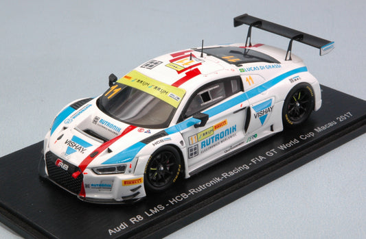 AUDI R8 LMS N.11 FIA GT WORLD CUP MACAU 2017 L.DI GRASSI 1:43 - Spark Model - SA139