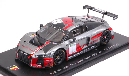 AUDI R8 N.1 6th 24H SPA GARCIA-MULLER-RAST 1:43 - Spark Model - SB143