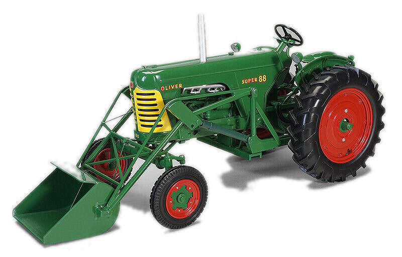 TRATTORE OLIVER 88 W/FRONT LOADER 1:16 - SpecCast - SCT701