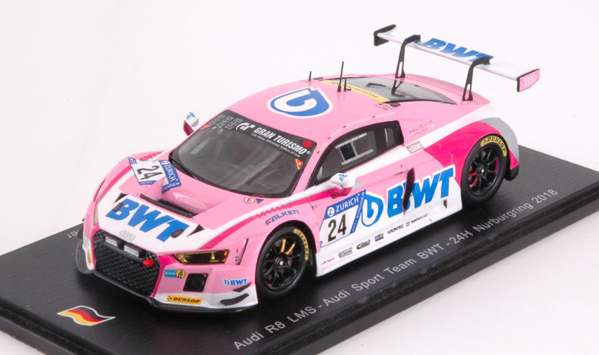 AUDI R8 N.24 24 H NURBURGRING 2018 WINCKELHOCK-ROCKENFELLER-HAASE-MULLER - Spark Model - SG409