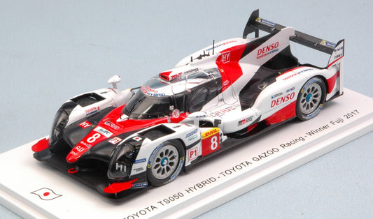 TOYOTA TS50 HYBRID N.8 WINNER FUJI 2017 BUEMI-DAVIDSON-NAKAJIMA 1:43 - Spark Model - SJ053