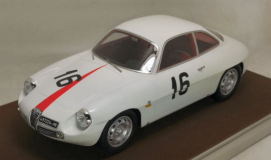 ALFA ROMEO GIULIETTA SZ N.16 COPPA FISA MONZA 1960 KIM 1:18 - Tecnomodel - TMD1842F