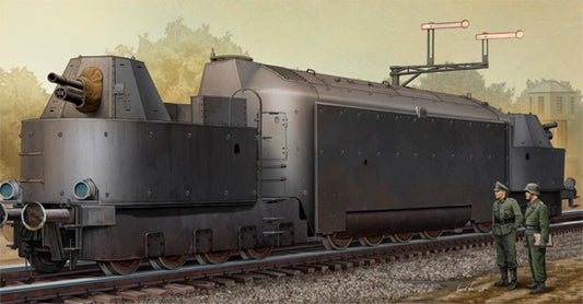 TRENO GERMAN ARMORED PANZERTRIEBWAGEN N.16 KIT 1:35 - Trumpeter - TP0223