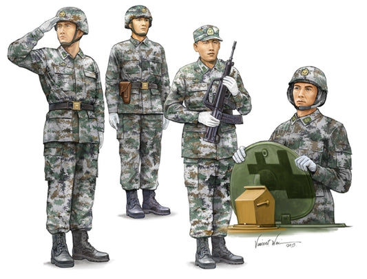 PLA TANK CREW KIT 1:35 - Trumpeter - TP0431